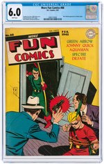 "MORE FUN COMICS" #88 FEBRUARY 1943 CGC 6.0 FINE.