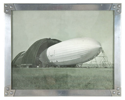 Hake S U S S Akron Goodyear Zeppelin Dock Framed Photo