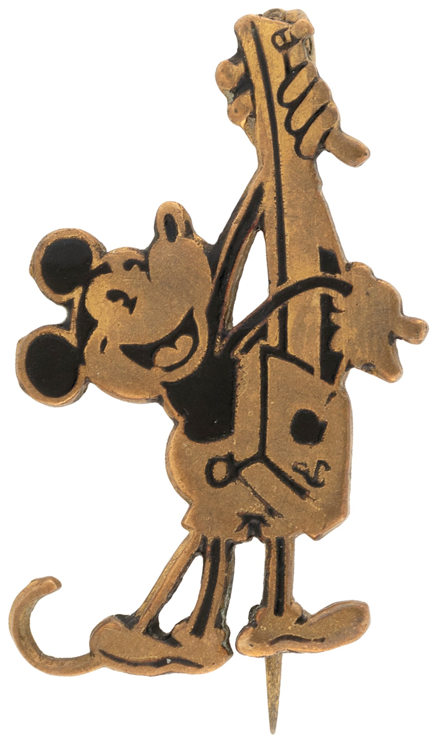 Hake S Mickey Mouse Brass And Enamel Early S Pin By English