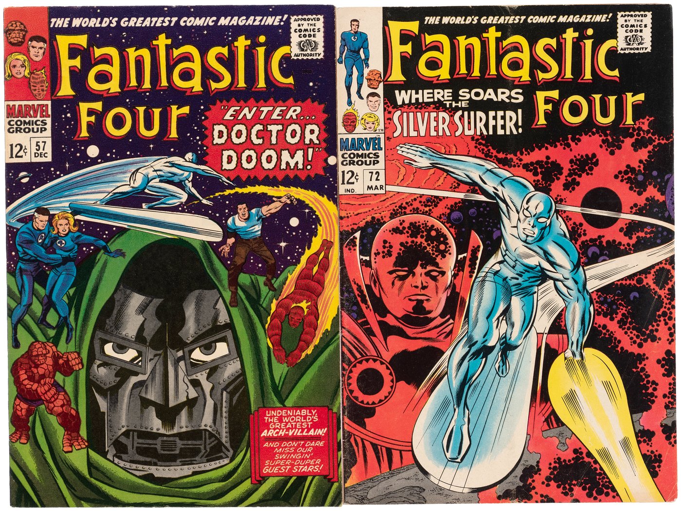 Hake S FANTASTIC FOUR LOT OF 20 SILVER AGE COMIC ISSUES