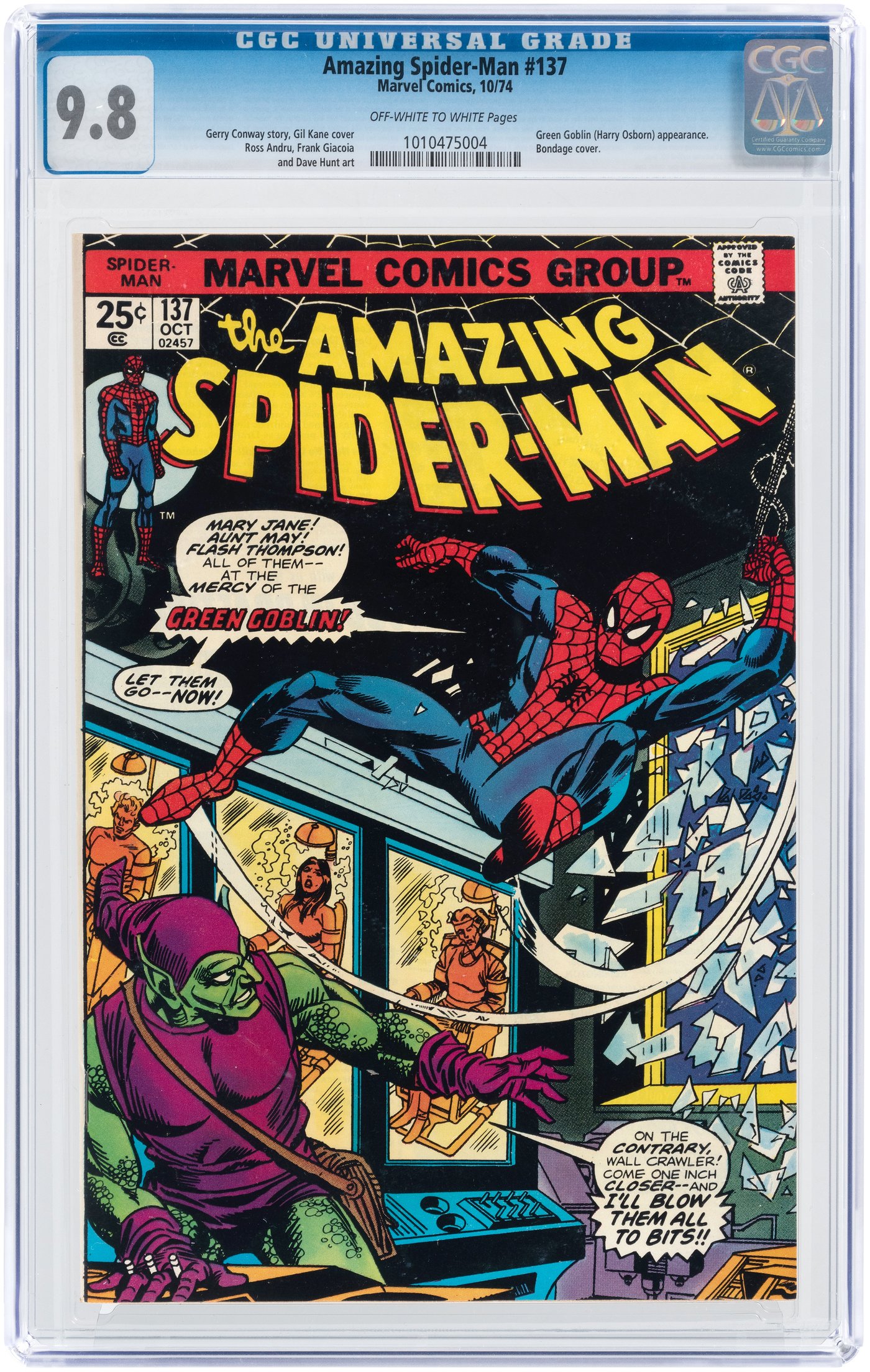 Hake S Amazing Spider Man October Cgc Nm Mint