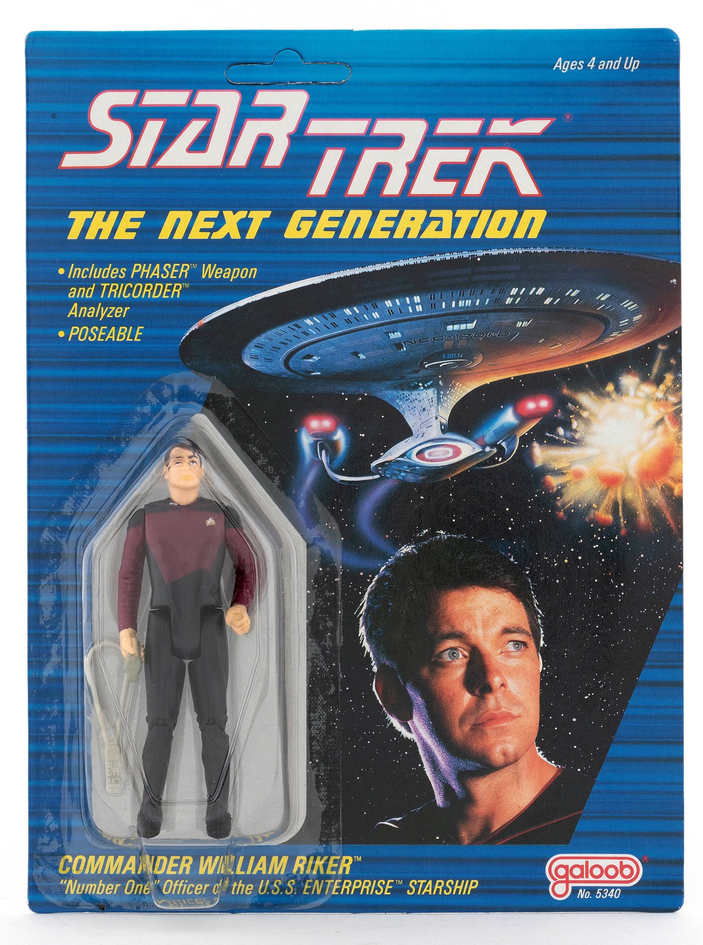 Hake S STAR TREK THE NEXT GENERATION COMMANDER WILLIAM RIKER