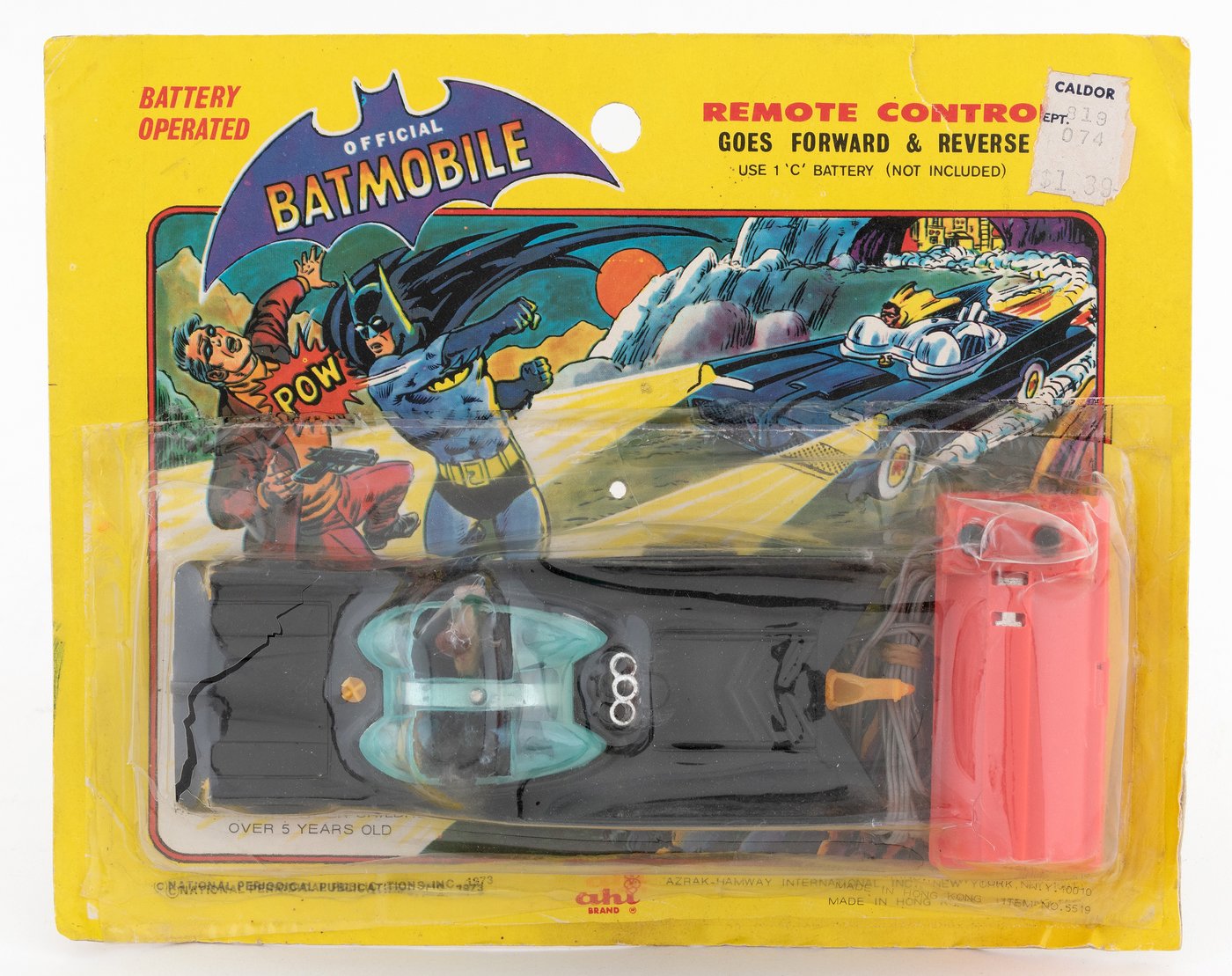 Hake S Ahi Remote Control Batmobile On Card