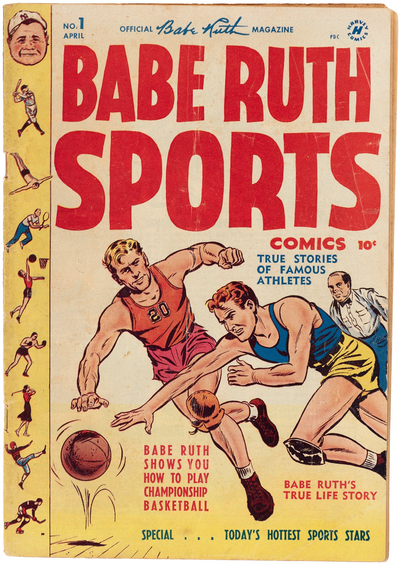 Hake S Babe Ruth Sports Comics Full Run Of Issues