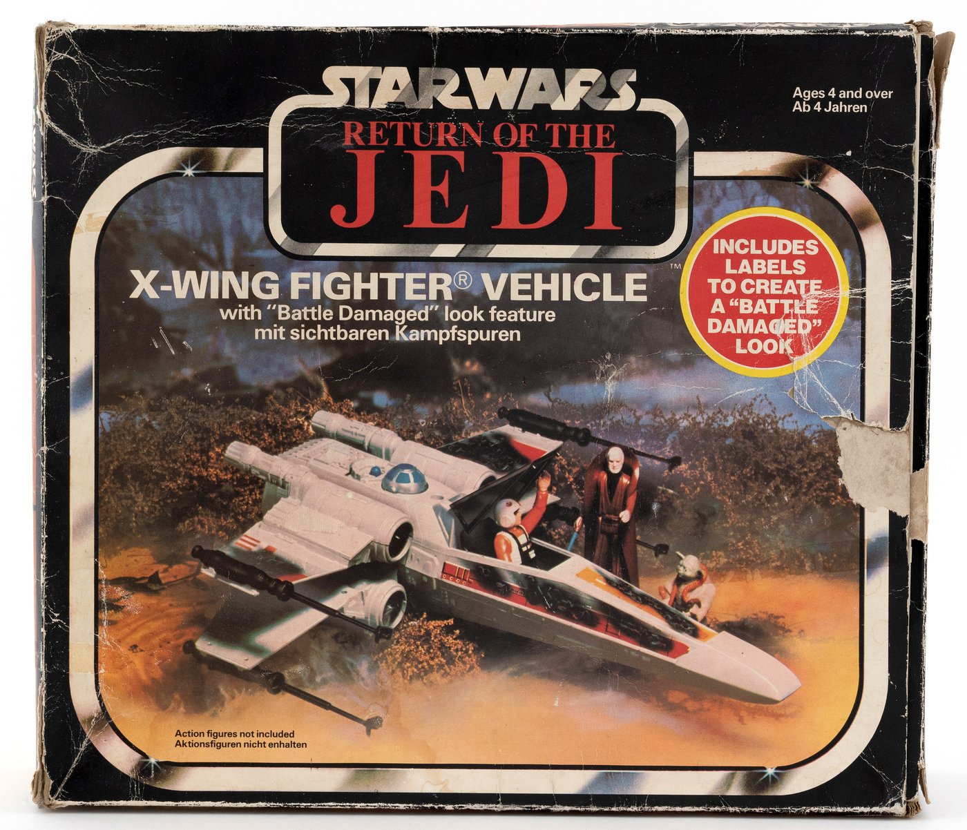 Hake S Palitoy Star Wars Return Of The Jedi X Wing Fighter Battle