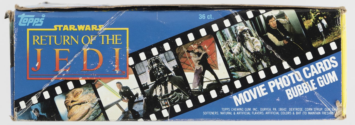 Hake S STAR WARS THE EMPIRE STRIKES BACK TOPPS FULL BOX OF GUM CARDS