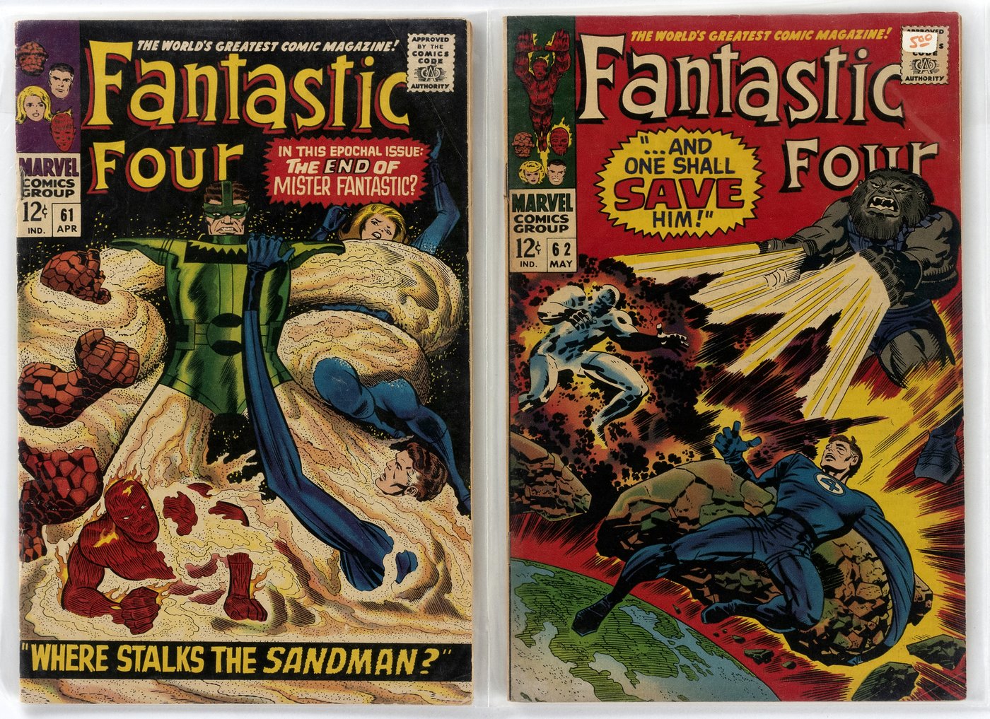 Hake S FANTASTIC FOUR SILVER AGE COMIC LOT OF 14 ISSUES