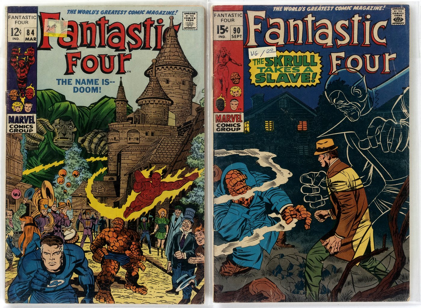 Hake S FANTASTIC FOUR SILVER AGE COMIC LOT OF 20 ISSUES