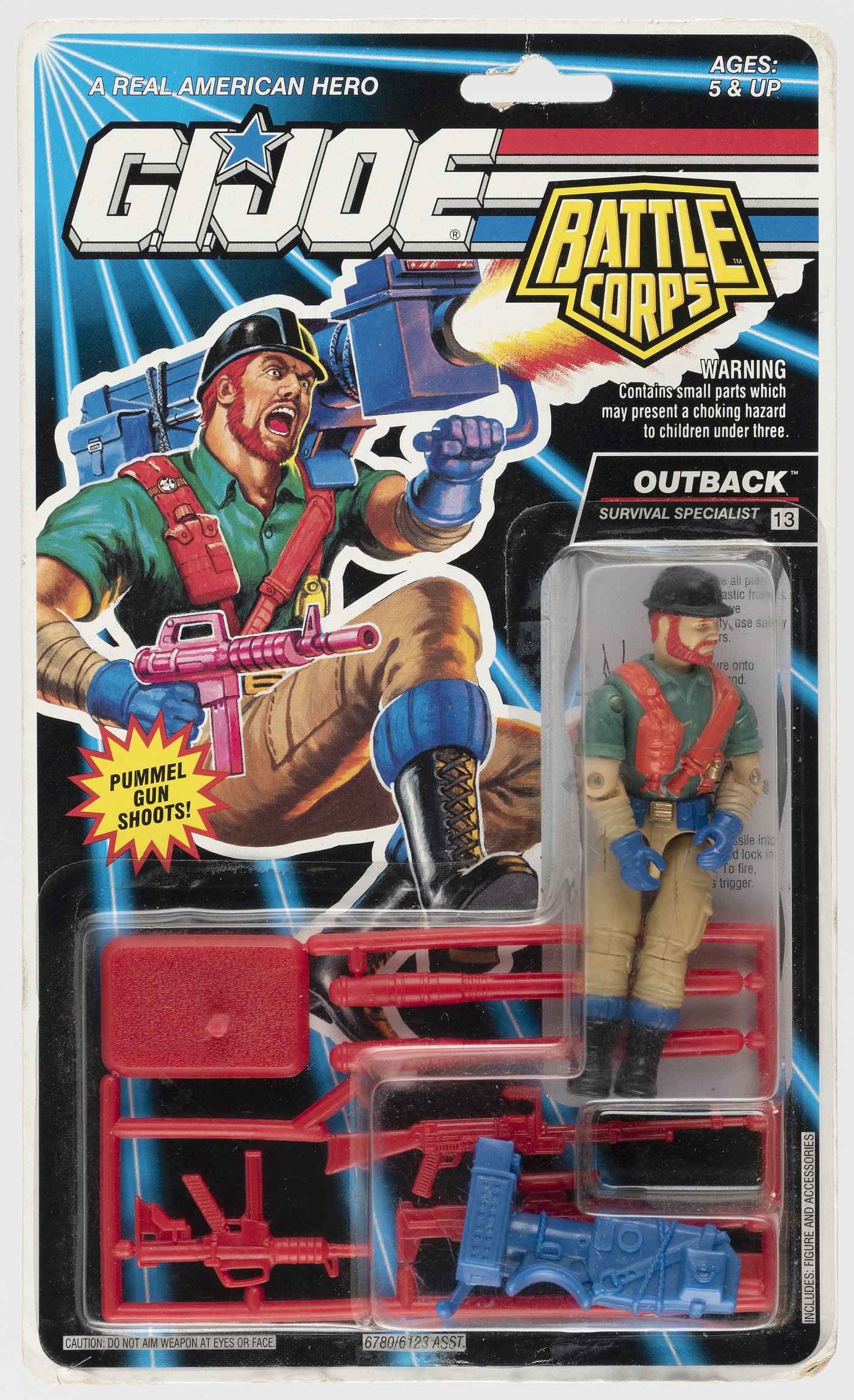 Hake S G I Joe Battle Corps Outback V Series Back