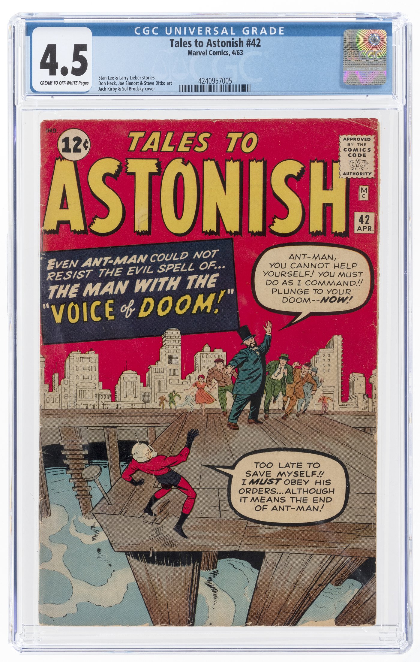 Hake S Tales To Astonish April Cgc Vg