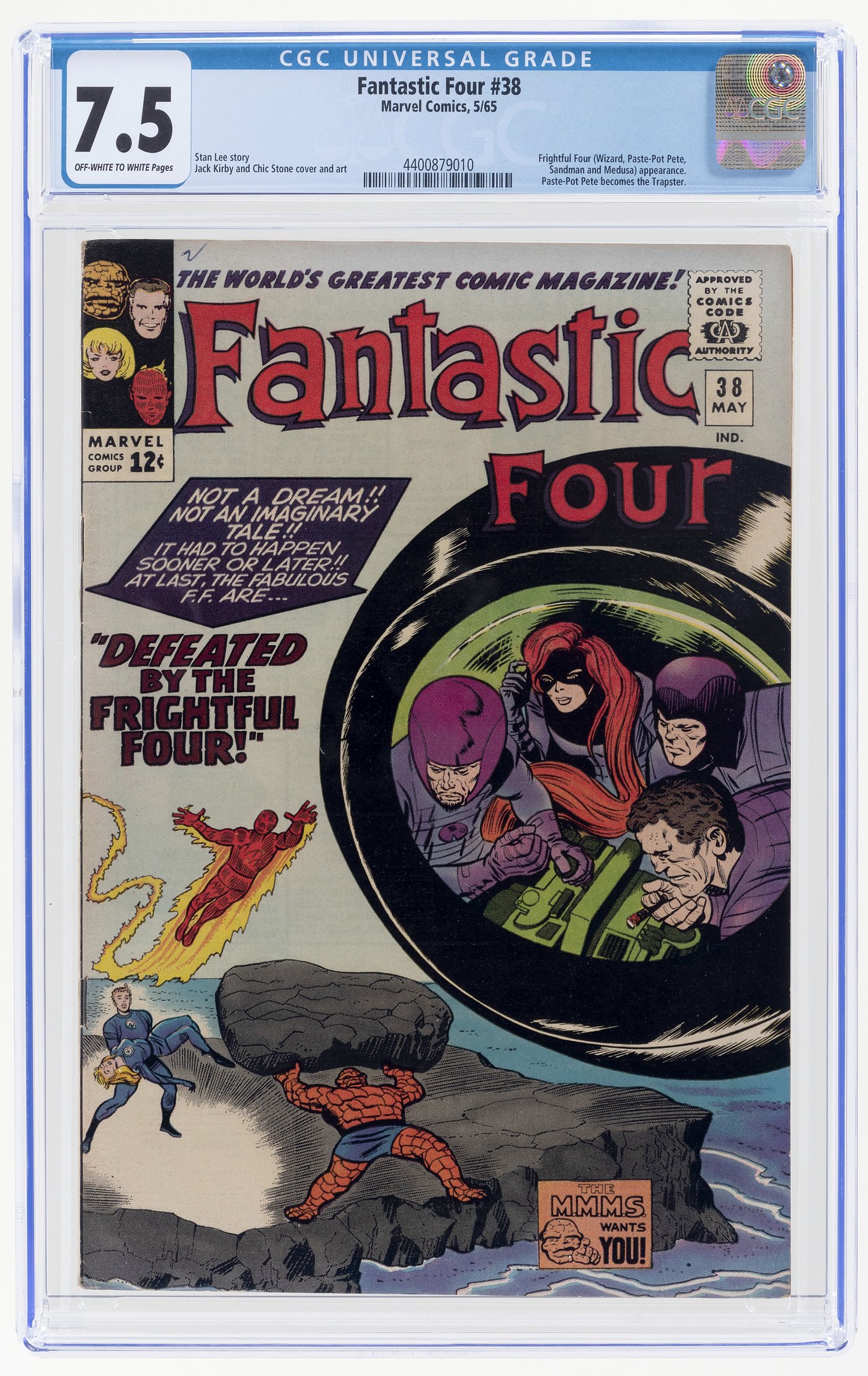 Hake S Fantastic Four May Cgc Vf