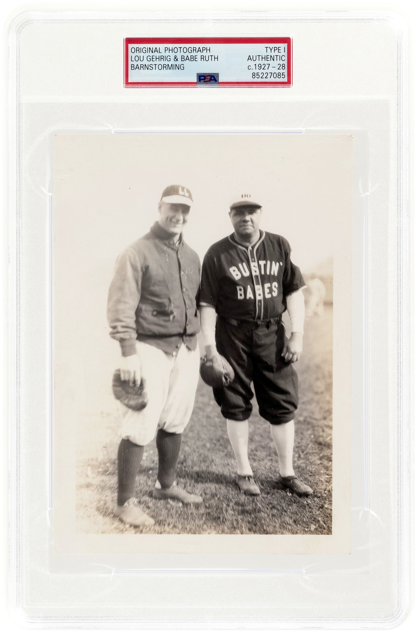 Hake S Circa Babe Ruth And Lou Gehrig Hof Bustin Babes And