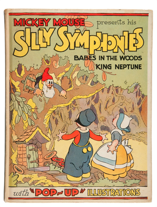 Hake S Mickey Mouse Presents His Silly Symphonies Pop Up Hardcover