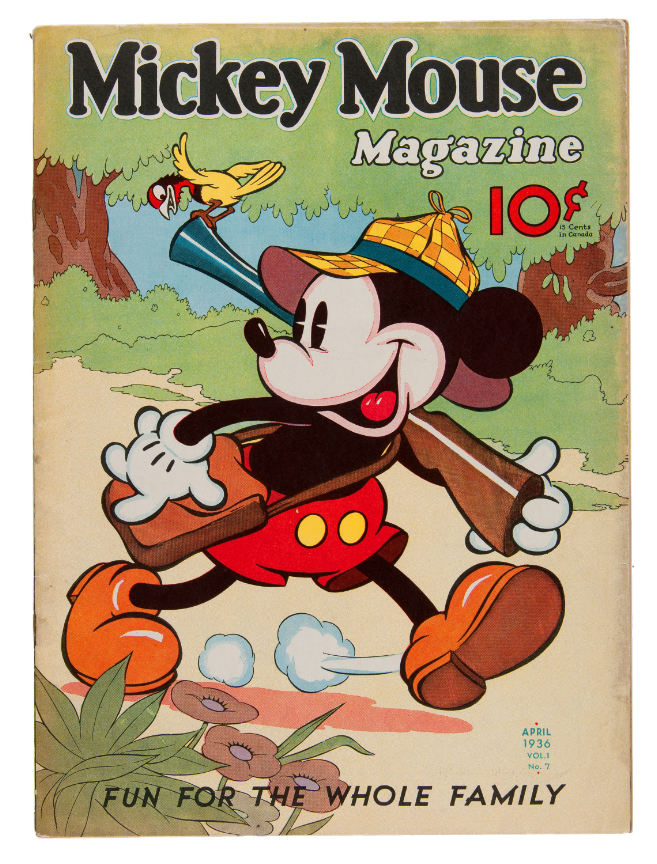 Hake S MICKEY MOUSE MAGAZINE VOL 1 NO 7 APRIL 1936