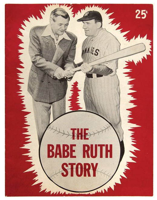 Hake S The Babe Ruth Story Movie Program