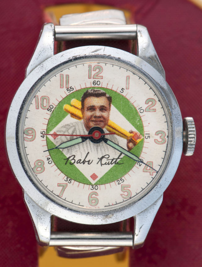 Hake S OFFICIAL BABE RUTH WRIST WATCH SPORTS WATCH OF CHAMPIONS