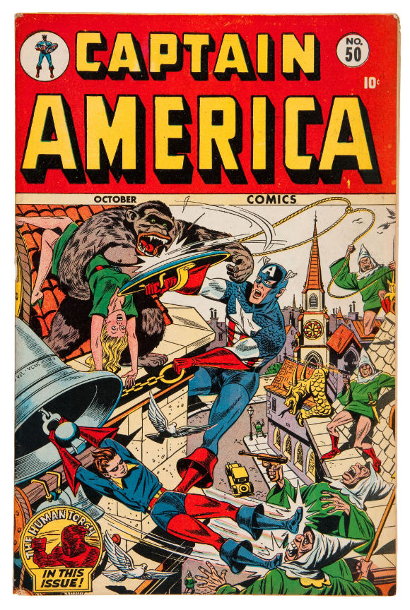 Hake S Captain America Comics October Issue