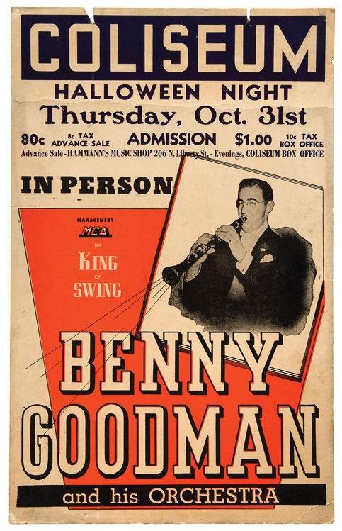 Image result for benny goodman halloween