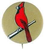 CARDINALS 1930s TEAM LOGO BUTTON.