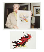 CARL BARKS SIGNED LIMITED EDITION PRINT.