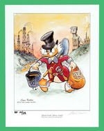 CARL BARKS SIGNED LIMITED EDITION ARTIST PROOF PRINT.