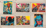 "BATMAN" ENGLISH GUM CARD SET WITH ALBUM.