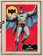 "BATMAN" ENGLISH GUM CARD SET WITH ALBUM.