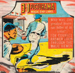 “3-D PICTURAMA MAGIC BREAD END LABEL ALBUM” COMPLETE WITH GLASSES (VARIANT).