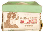 "DAVY CROCKETT INDIAN-FIGHTER MOCCASINS."