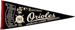 BALTIMORE ORIOLES LOT OF FOUR ITEMS.