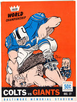 BALTIMORE COLTS PROGRAMS AND TICKETS.