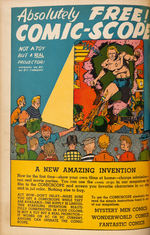 "THE BLUE BEETLE" AUTOGRAPHED BOUND VOLUME OF FIRST FOUR GOLDEN AGE COMICS.