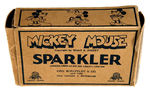 "MICKEY MOUSE SPARKLER" BOXED TOY.