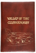 “VALLEY OF THE CLIFFHANGERS” IMPRESSIVE LARGE BOUND REPUBLIC SERIAL BOOK.