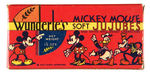 "MICKEY MOUSE" CANDY BOX/WRAPPER.