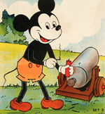 MICKEY MOUSE MILITARY THEME SEWING CARD SETS.