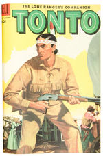 LONE RANGER’S COMPANION TONTO, THE V2 #14-26 DELL FILE 1954-57 BOUND VOLUME.