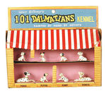 "101 DALMATIONS KENNEL" BOXED MARX DISNEYKIN SET.