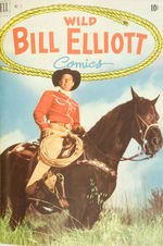 WILD BILL ELLIOTT V1 #2-10,13,  FOUR COLOR #472, 520 DELL FILE 1950-54 BOUND VOLUME.