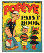 "POPEYE PAINT BOOK" PAIR.