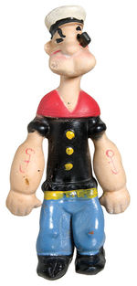 POPEYE SEIBERLING-LIKE  RUBBER FIGURE.