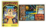 "FLASH GORDON ADVENTURE SET" COLORFORMS LOT W/COLOR PROOFS.