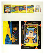 "FLASH GORDON ADVENTURE SET" COLORFORMS LOT W/COLOR PROOFS.