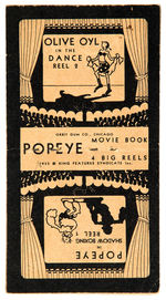 POPEYE PREMIUM MOVIE FLIP BOOK.