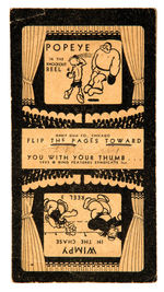 POPEYE PREMIUM MOVIE FLIP BOOK.