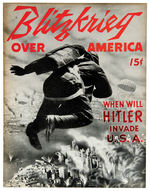 "BLITZKRIEG OVER AMERICA" WWII MAGAZINE.