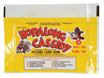 "HOPALONG CASSIDY PICTURE CARD GUM" WRAPPER VARIETY.