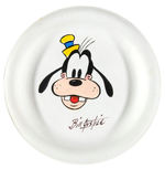 DISNEY ANIMATOR BILL JUSTICE BOOK & PAPER PLATE ORIGINAL ART LOT.