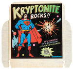 SUPERMAN “KRYPTONITE ROCKS” FULL DISPLAY.