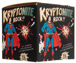 SUPERMAN “KRYPTONITE ROCKS” FULL DISPLAY.